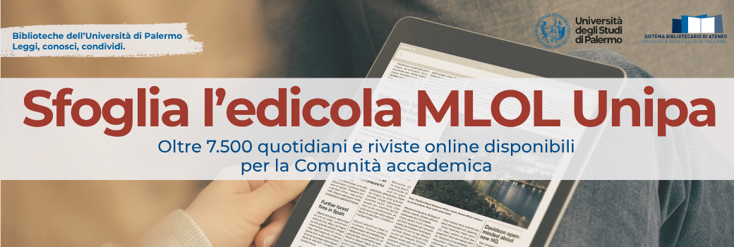 Edicola MLOL: riviste e quotidiani da tutto il mondo!