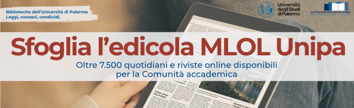 Edicola MLOL: riviste e quotidiani da tutto il mondo!