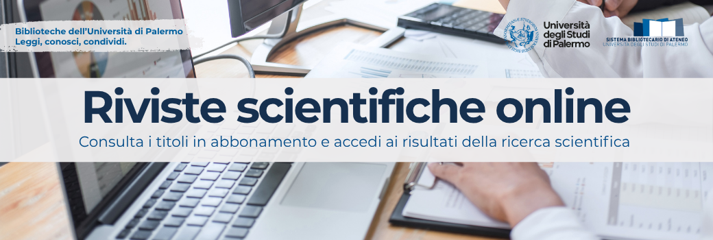 Riviste scientifiche online
