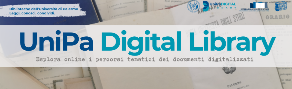 Unipa Digital Library: esplora i percorsi tematici