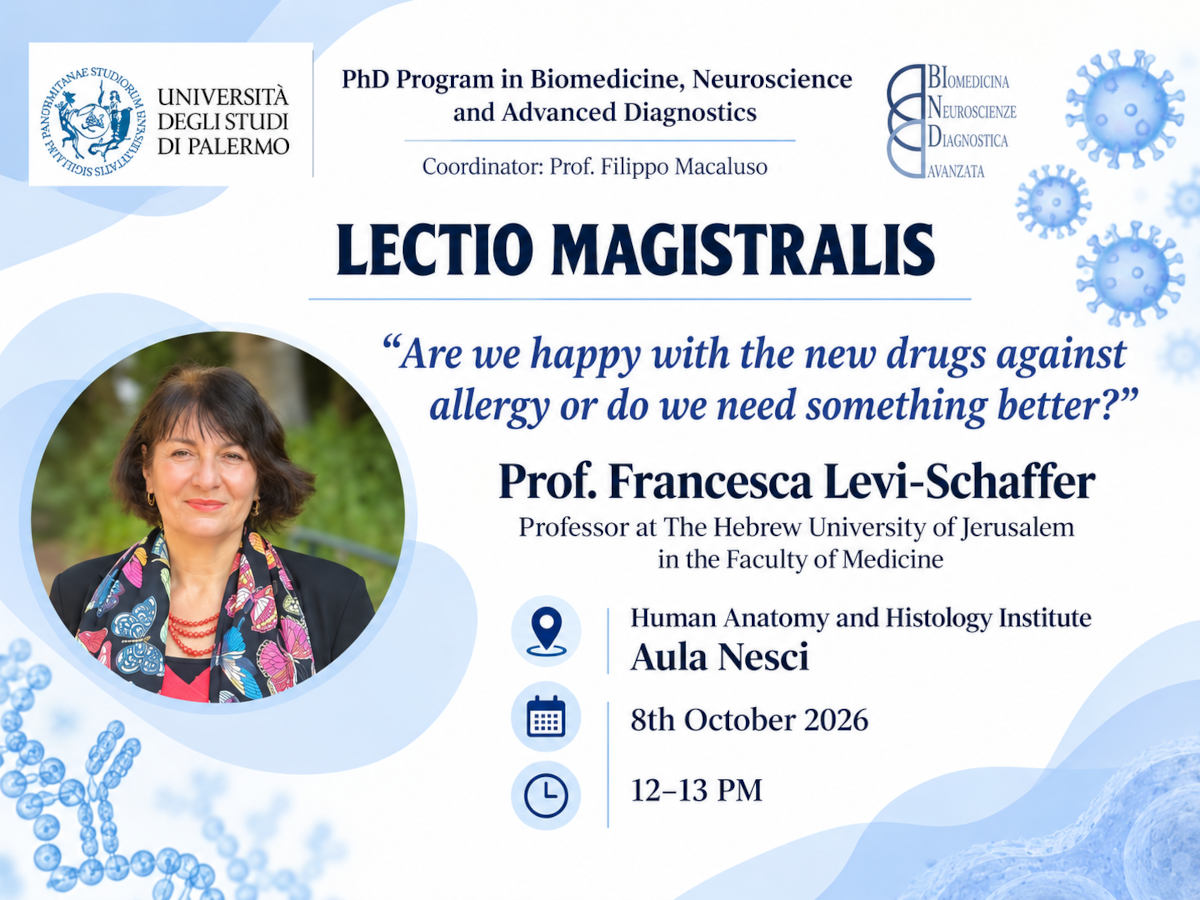 PhD Biomedicine Lectio Magistralis Poster