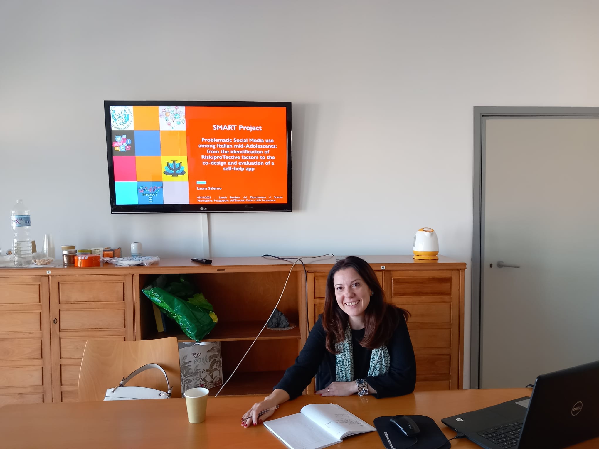 Problematic Social Media use among Italian mid-adolescents: from the identification of Risk/proTective factors to the co-design and evaluation of a self-help app. (SMART Project) - Laura Salerno