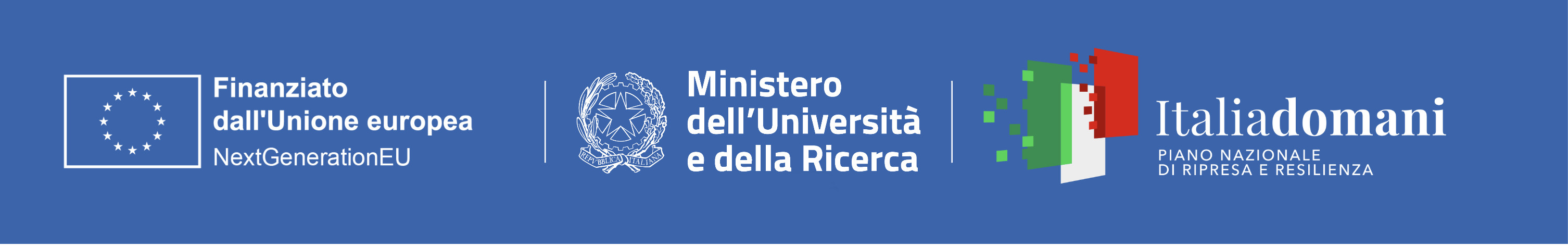 Finanziato dall'Unione Europea - NextGenerationEU - Ministero dell'Università e della Ricerca - Italiadomani Piano Nazionale di Ripresa e Resilienza
