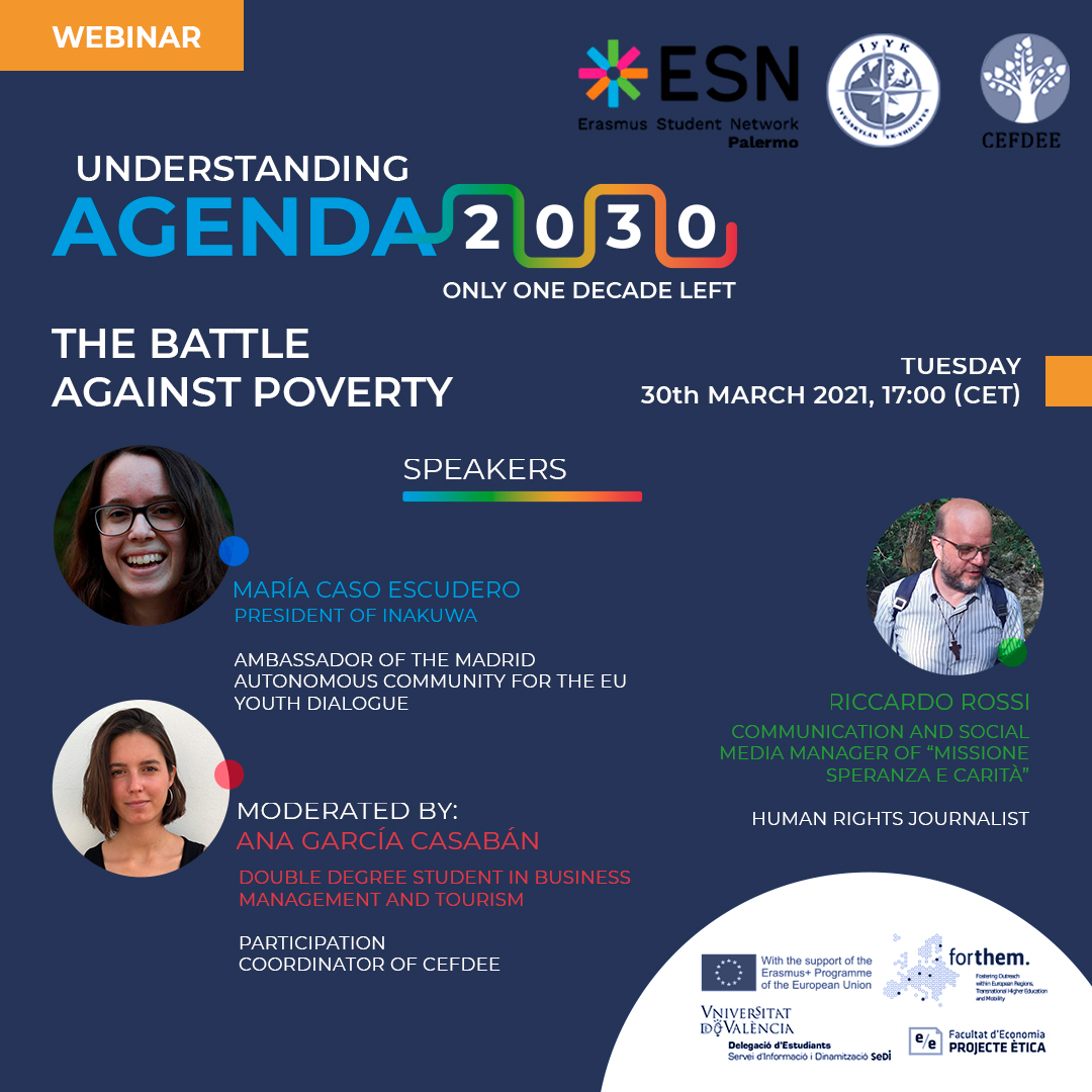 Webinar - Battle Against Poverty Locandina webinar