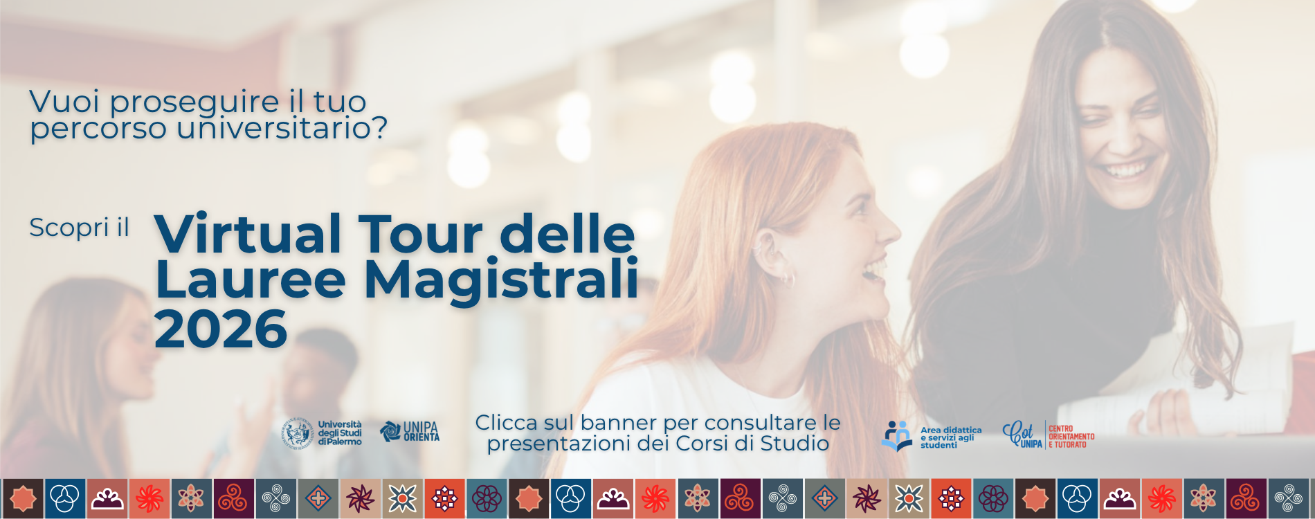Virtual tour delle Lauree Magistrali 2026