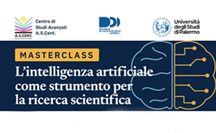 Masterclass “L’intelligenza artificiale come strumento per la ricerca scientifica”