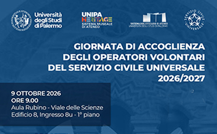 Giornata di accoglienza degli operatori volontari del Servizio Civile Universale 2026/2027